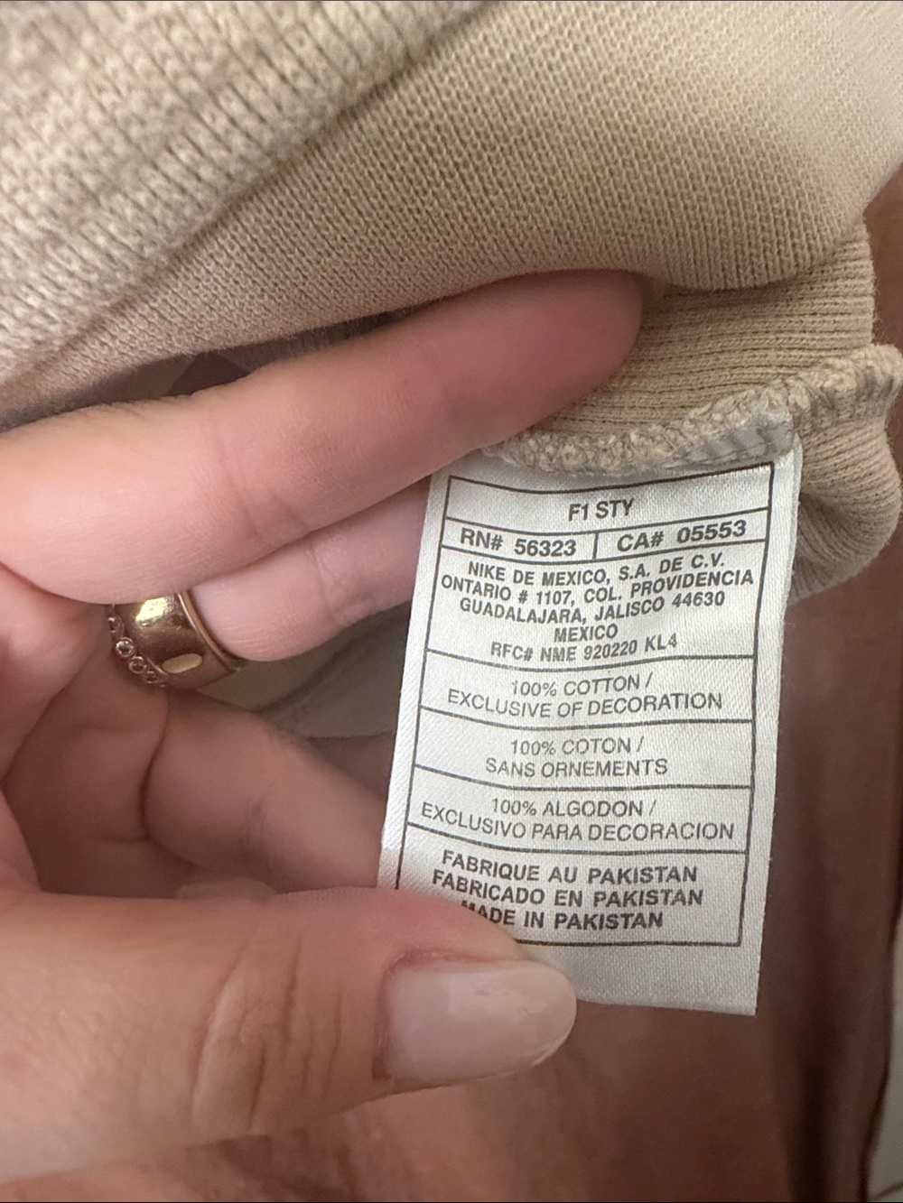 Nike Ribbed Sweatshirt - Picture 6 of 6